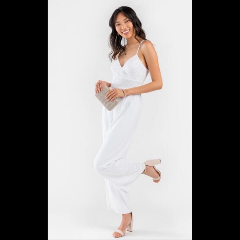 Franchesca’s Korrine Lace Jumpsuit